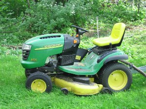 lawn tractor